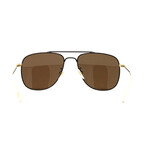 Men's GG0514S Sunglasses V2 // Black + Gold