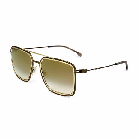 Men's 1191-S Sunglasses // Khaki + Gold