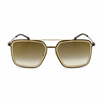 Men's 1191-S Sunglasses // Khaki + Gold