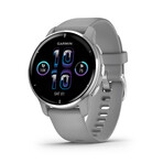 Venu® 2 Plus Smart Watch // Silver + Gray // 010-02496-00