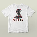 Shelby Cobra Graphic Tee // White (M)