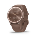 Vívomove® Sport Smart Watch // Cocoa + Peach Gold // 010-02566-02