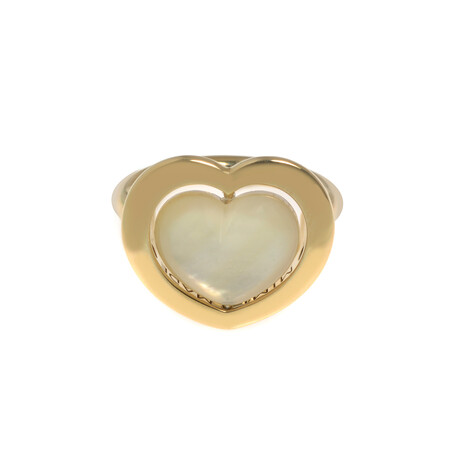 Giulietta E Romeo 18k Yellow Gold + Citrine Ring // Ring Size: 6.5 // Store Display