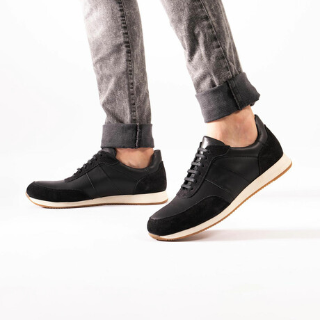 Griffin Sneaker // Black Suede (Euro Size 39)