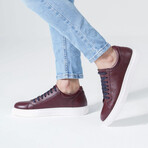 Victor Sneaker // Claret Red (Euro Size 38)