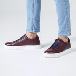 Victor Sneaker // Claret Red (Euro Size 38)