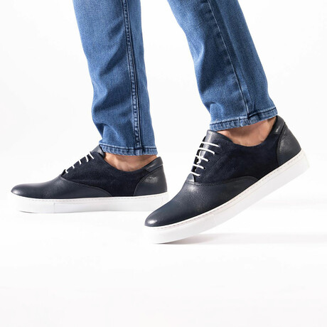 Jackson Sneaker // Navy Blue Suede (Euro Size 38)