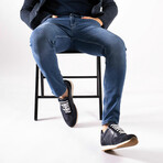 Jose Sneaker // Navy Blue Suede (Euro Size 39)