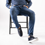 Jackson Sneaker // Navy Blue Suede (Euro Size 38)