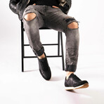 Griffin Sneaker // Black Suede (Euro Size 39)