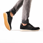 Griffin Sneaker // Black Suede (Euro Size 39)