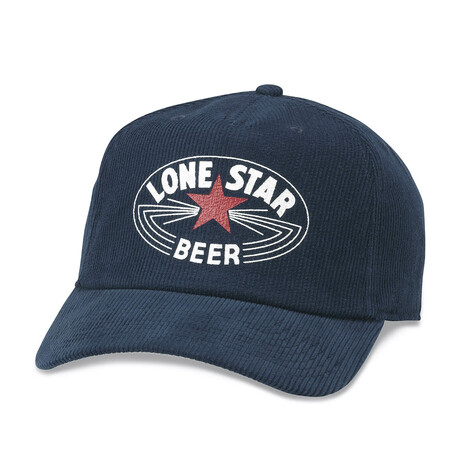 Printed Corduroy Lone Star Hat