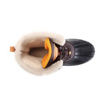 Polar Armor Men's Cold Weather Fur Boot // Brown (Men's US Size 8)