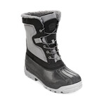 Polar Armor Men's Cold Weather Fur Boot // Gray (Men's US Size 8)
