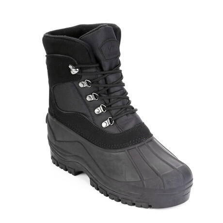 Polar Armor Men's Cold Weather Boot // Black (Men's US Size 8)