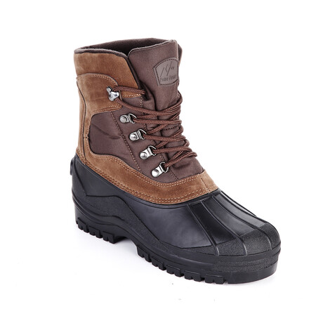 POLAR ARMOR Men's Cold Weather Boot  // Brown (8 M)