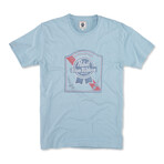 Brass Tacks Pabst Blue Ribbon T-Shirt // Heather Gray (S)