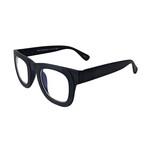 Unisex Dylan Blue-Light Blocking Readers // Black (+0.00)