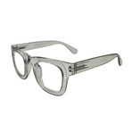 Unisex Dylan Blue-Light Blocking Readers // Gray (+0.00)