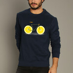 Zest Sweatshirt // Navy (Small)