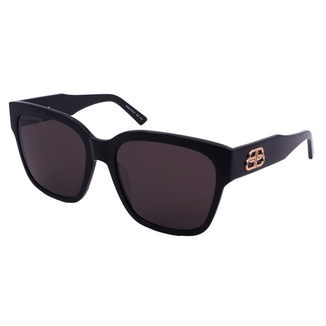 Balenciaga // Women's BB0056S-001 Sunglasses // Black + Gray
