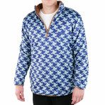 1/4 Zip Reversible Sherpa Fleece // Wood + Wild (X-Small)