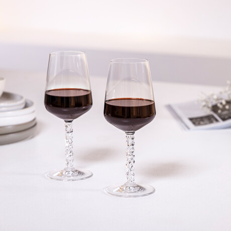 Carat Wine Glasses // Set of 2
