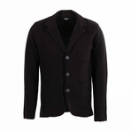 Knitwear Jacket // Black (M)