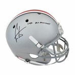 Cris Carter // Ohio State Buckeyes // Signed Schutt Full Size Replica Helmet w/ "1986 All American" Inscription