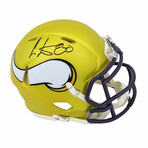 Cris Carter // Minnesota Vikings // Signed Riddell FLASH Speed Mini Helmet