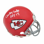 Curley Culp // Kansas City Chiefs // Signed Riddell Throwback Mini Helmet w/ "HOF'13" Inscription