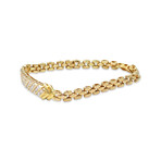 18K Yellow Gold Diamond Bracelet // 7" // Pre-Owned