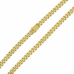 Miami Cuban Chain Necklace 14k Gold // 7.5mm (20")