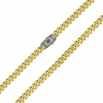 Miami Cuban Chain Necklace 14k Gold // 7.5mm (20")