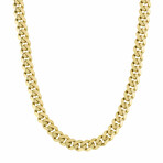 Miami Cuban Chain Necklace 14k Gold // 11mm (20")