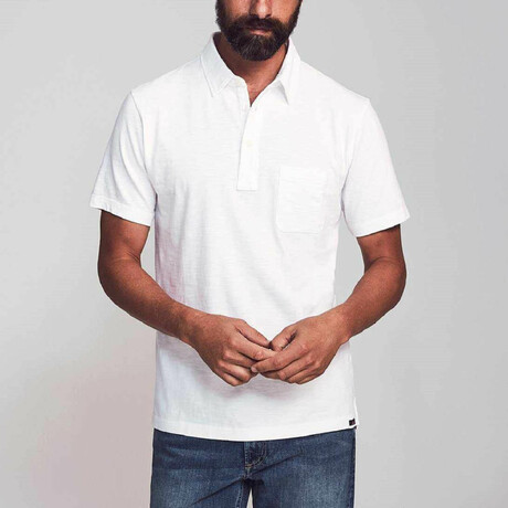 Sunwashed Polo // White (XS)
