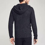 Reserve Cashmere Wool Full Zip // Charcoal Marl (L)