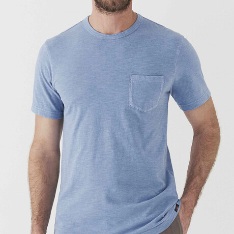 Sunwashed Pocket Tee // Bali Blue // Bali Blue (XS)