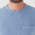 Sunwashed Pocket Tee // Bali Blue // Bali Blue (M)