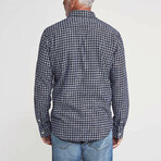 Reserve Flannel Shirt // Navy Check (XS)