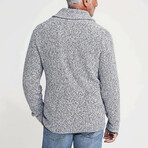 Marled Cotton Cardigan // Light Gray Rag (XS)