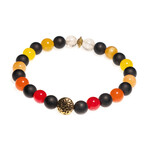 Dell Arte // Stretchable Beaded Bracelet // Multicolor