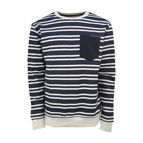 Jake Long Sleeve Shirt // Navy (S)