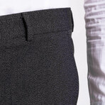 Super Slim Wool Blend Pants // Black (34WX34L)