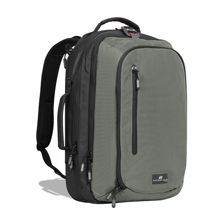 Meta Business Travel Bag // Loden Green + Black