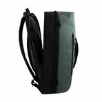 Fury Duffle Backpack // Loden Green + Black