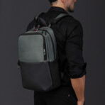 Boss Business Backpack // Loden Green + Black