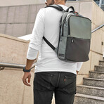 Boss Business Backpack // Loden Green + Black