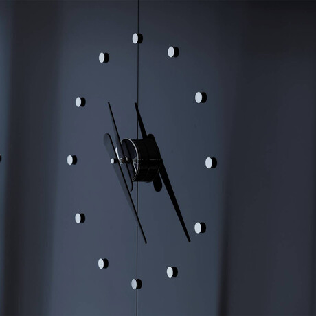 Rodon Mini L Wall Clock (Black)