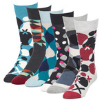 Scholar Evolution Crew Socks // Pack of 6